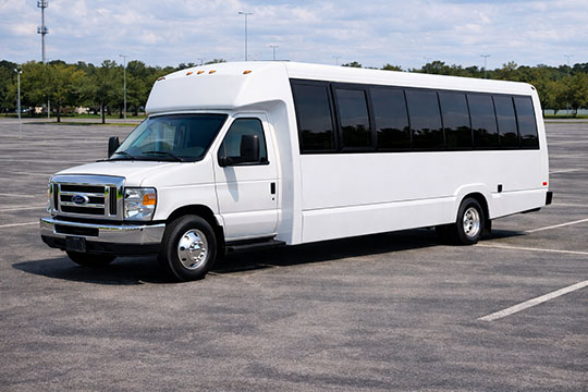 25-passenger minibus available for charter in Menlo Park, CA